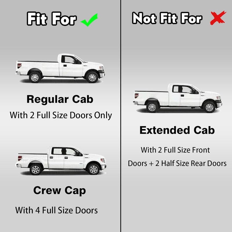 ZONFANT Upgraded White Roof Molding, 2 Pcs Left & Right Roof Corner Cab Trim Molding Cover Compatible With Ford Vehicle 1999-2007 F250 350 450 550 Super Duty (Regular Cab & Crew Cab), Replace#YC3Z-2551728-PTM - Image 4